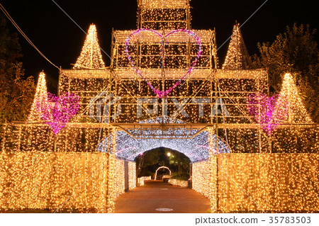 Saga Prefecture Fall Winter Light Up Event Saga Light Fantasy 35783503