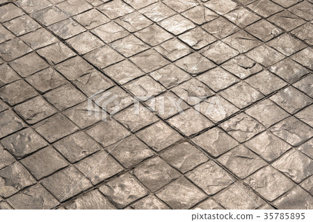 Stamp concrete texture pattern and background. Stamp concrete texture pattern and background. 35785895