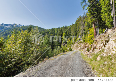 Alpine road in Western Carinthia, Austria. Alpine road in Western Carinthia, Austria. 35787528