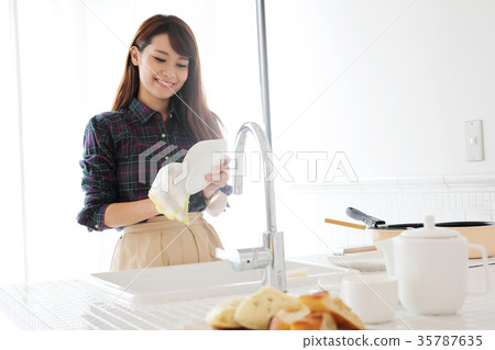 女人做家務 35787635