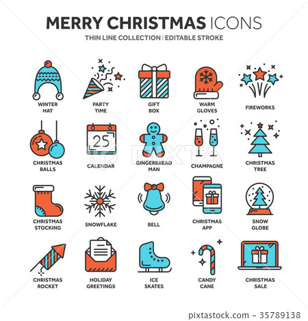 Christmas and New Year. Winter holidays. Santa 35789138