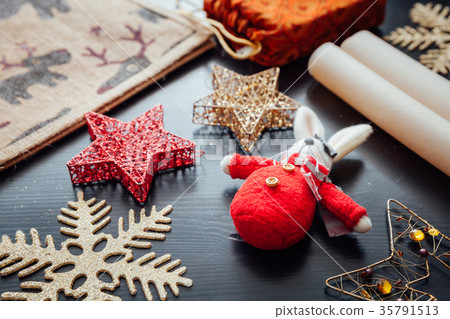 Christmas holiday decorations 35791513
