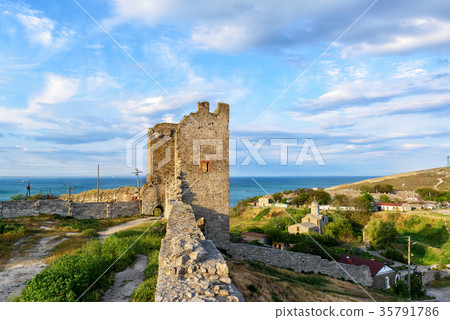 Genoese fortress in eodosia, Crimea Genoese fortress in eodosia, Crimea 35791786