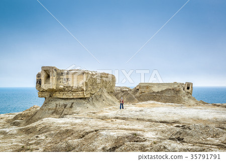 Excavated fortifications from the WWII, Crimea Excavated fortifications from the WWII, Crimea 35791791
