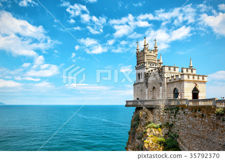 The castle Swallow's Nest on the rock, Crimea 35792370