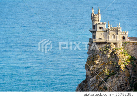 Famous Swallow's Nest castle on the rock, Crimea 35792393