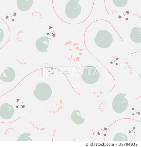 Seamless Pattern on grunge background  35794939