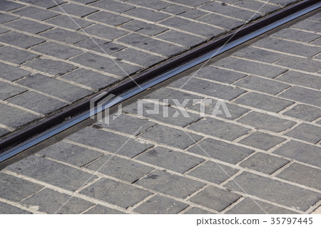 Construction of railway tracks, railway turnout 35797445