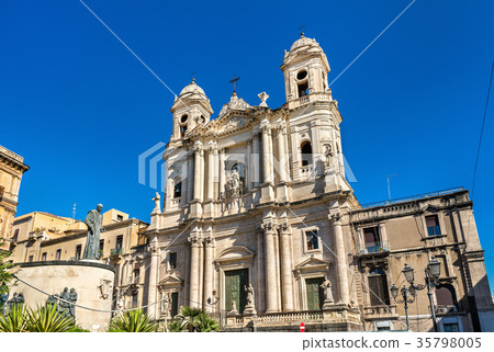 Saint Francis Church in Catania, Sicily 35798005