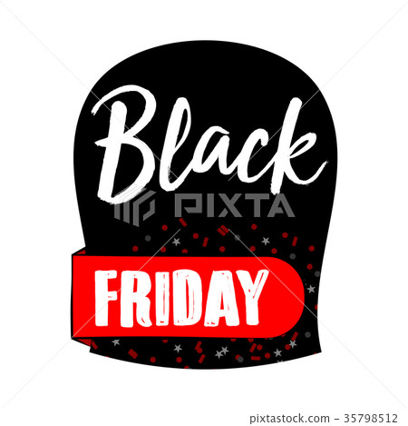 Black friday label 35798512