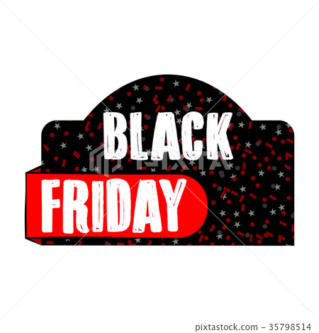 Black friday label 35798514