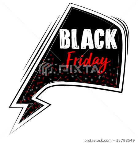 Black friday label Black friday label 35798549