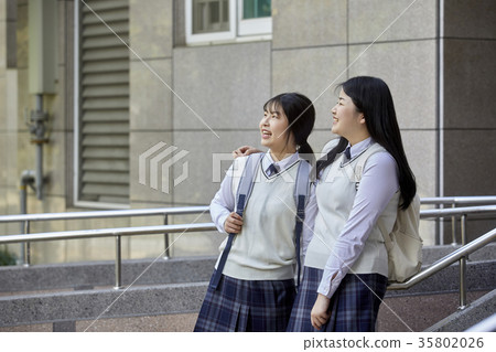 朋友,高中生 朋友,高中生 35802026