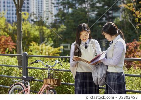 Friends, high school, learning Friends, high school, learning 35802458