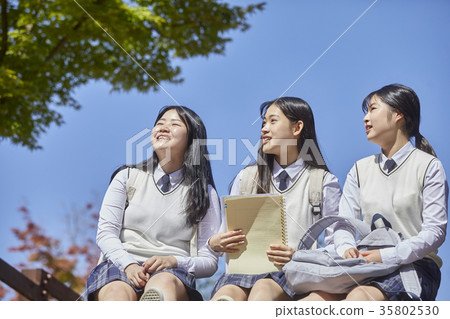 High school students, books, learning High school students, books, learning 35802530