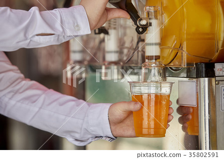 Hand, close-up, drink Hand, close-up, drink 35802591