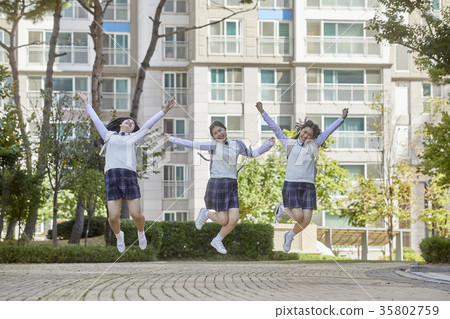 朋友，高中生，好玩 35802759