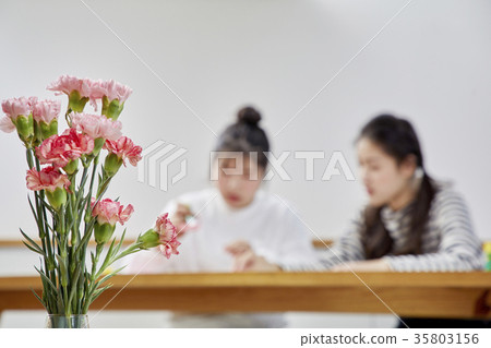 High school student, carnation High school student, carnation 35803156