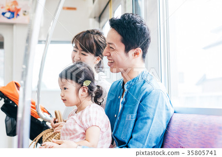 Family train photography cooperation by Keio Electric Railway Co., Ltd. Family train photography cooperation by Keio Electric Railway Co., Ltd. 35805741