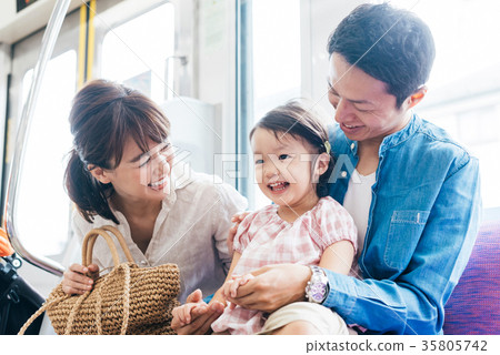 Family train photography cooperation by Keio Electric Railway Co., Ltd. 35805742