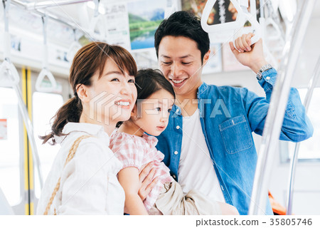 Family train photography cooperation by Keio Electric Railway Co., Ltd. 35805746