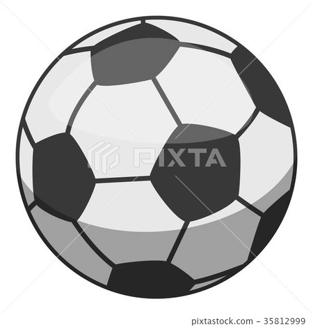 Soccer ball icon, cartoon style Soccer ball icon, cartoon style 35812999