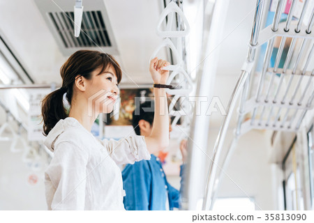 Young men and women Train photography cooperation · Keio Electric Railway Co., Ltd. Young men and women Train photography cooperation · Keio Electric Railway Co., Ltd. 35813090