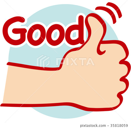 Hand Signs_Finger Letters_Good - Stock Illustration [35818059] - PIXTA