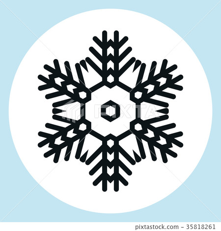 插图 背景_小物 小物 图标 snowflake logo snow icon