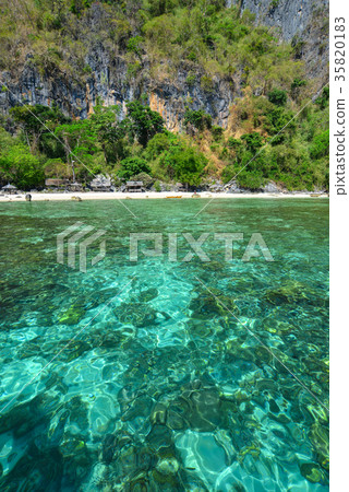 Seascape of Coron Island, Philippines 35820183