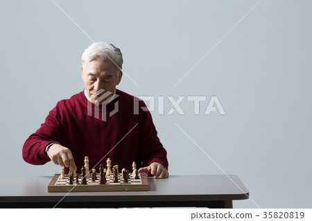 老人棋,畫象 老人棋,畫象 35820819