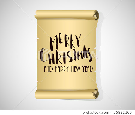 Merry Christmas greeting card Merry Christmas greeting card 35822166