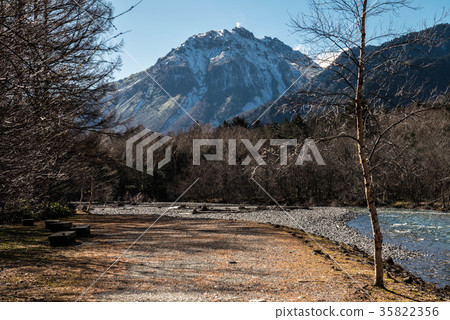 在深秋的Yakedake 35822356