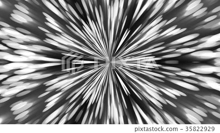 Abstract background with silver kaleidoscope 35822929