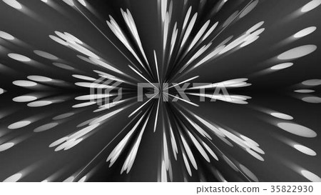 Abstract background with silver kaleidoscope 35822930