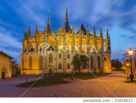 St Barbara church in town Kutna Hora - Czech 35828012