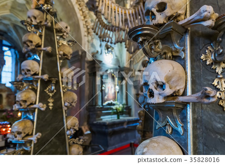 Kostnice Church in Kutna Hora - Czech Republic 35828016