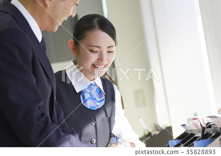 Bank information clerk 35828893