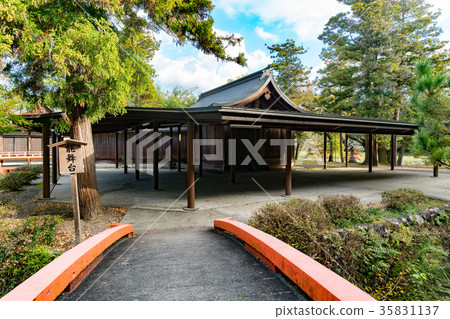 Usa Jingu Noh Stage 35831137