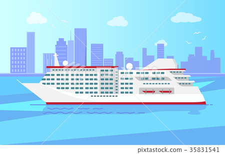 steamer on cruise ship
