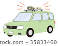 Public information car (green) 35833460