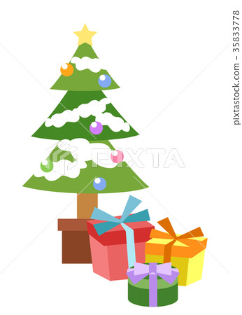 Christmas tree and gifts 35833778