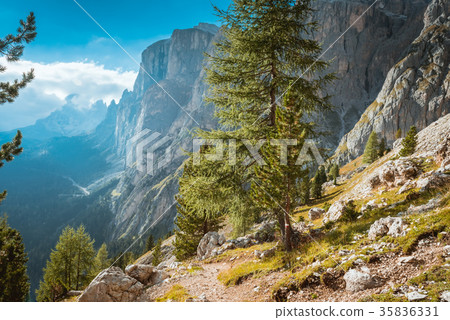 mountains view Dolomites Italy mountains view Dolomites Italy 35836331
