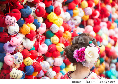 射擊Yasaka Kosendou（Hirakana南部）在東京區，京都市 35836366