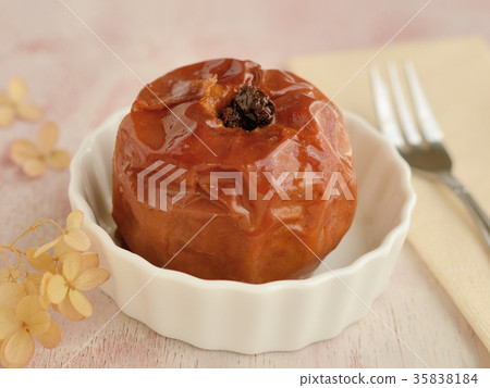 烤的蘋果 35838184