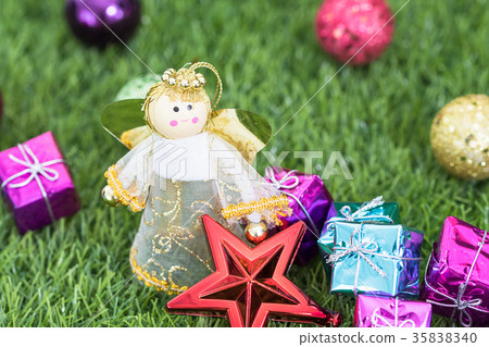 Christmas angel doll and christmas decoration 35838340
