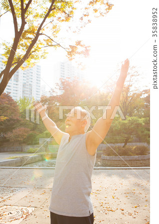 老年人運動,健康晚年 老年人運動,健康晚年 35838952