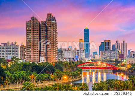 Kaohsiung, Taiwan Skyline Kaohsiung, Taiwan Skyline 35839346