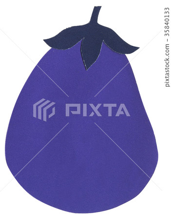 Cutout vegetables eggplant eggplant dumplings water dumplings 35840133