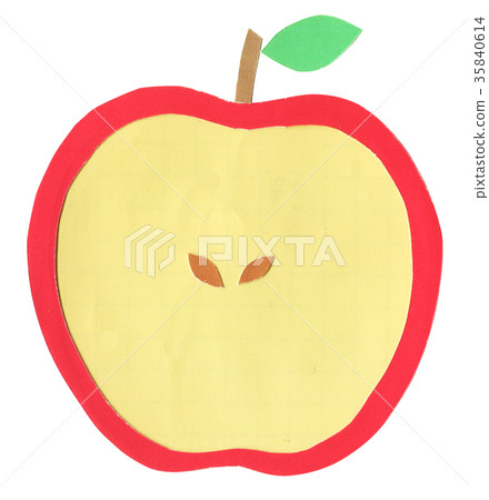 Cutout Fruit Apple Apple 35840614